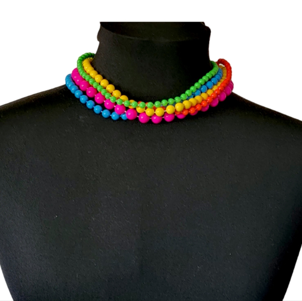 Beaded choker